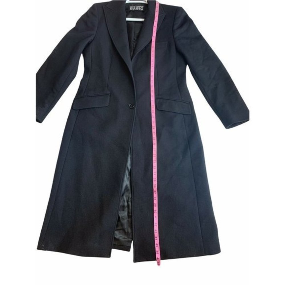 Dolce & Gabbana Basic 46 Virgin Wool Single Breasted Trench Coat Made In Italy - Picture 5 of 11